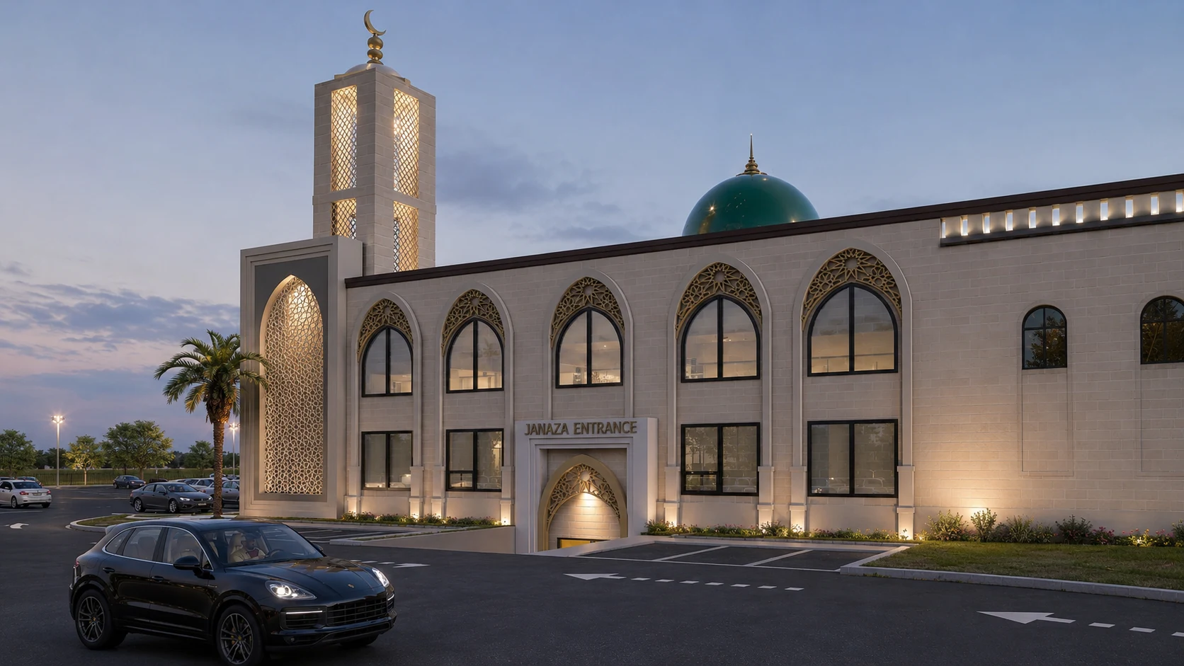 Masjid Al Huda — Exterior View 4