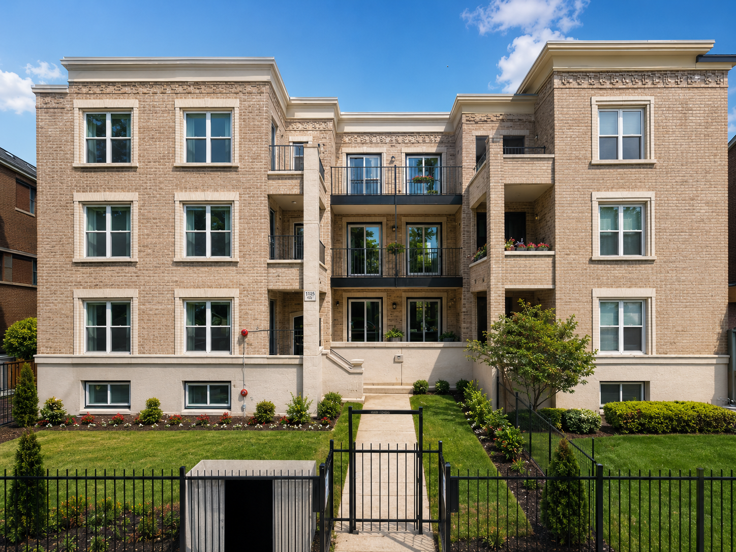 4338 N Clarendon Ave — Front Facade