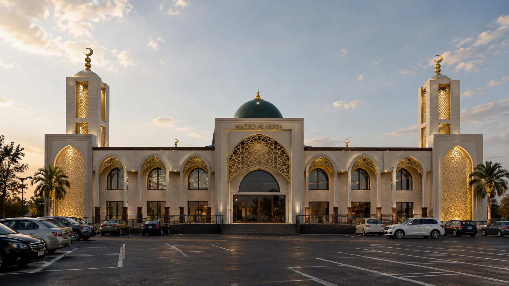 Masjid Al Huda — Exterior View 7