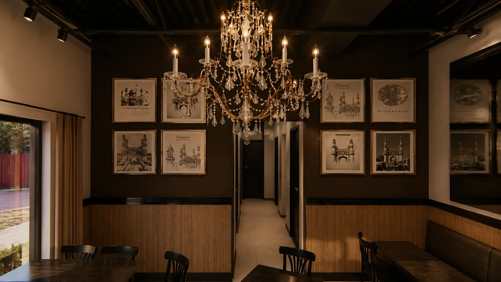 Hyderabad House Restaurant — Interior / Render View 3